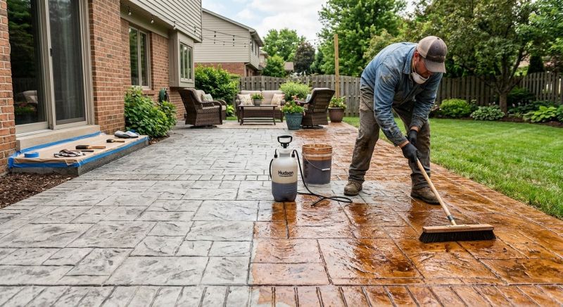 Concrete Tinting in Corpus Christi, TX